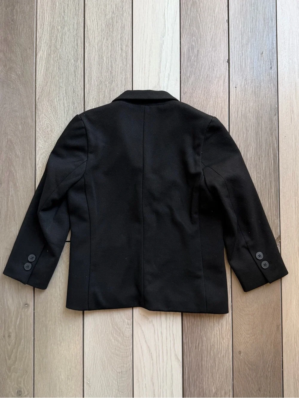 Zara kids' black comfort suit blazer